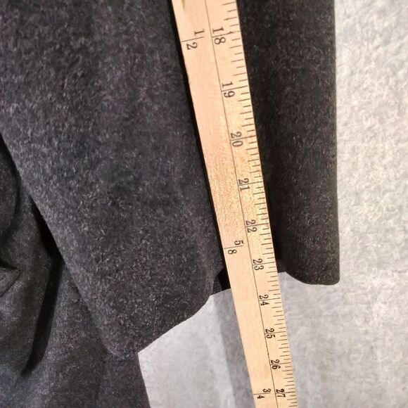 Pronto Uomo Pea Coat Mens Size 44R 100% Wool Black Lined Button Down Pro Work - Picture 5 of 11